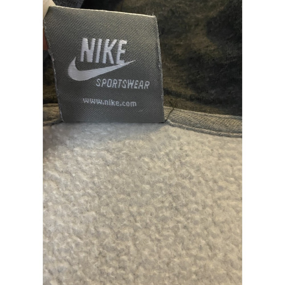 Nike Sportswear Men Full Zip Hoodie SZ XL Gray VTG Varsity Style Code 333260-071 - Picture 13 of 16